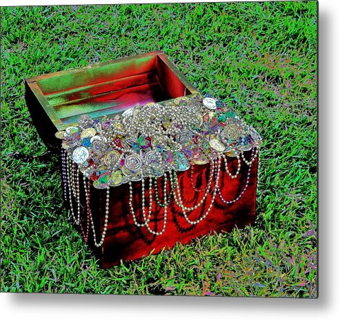 Pirate Metal Print featuring the photograph Treasure Chest by Andrew Lawrence