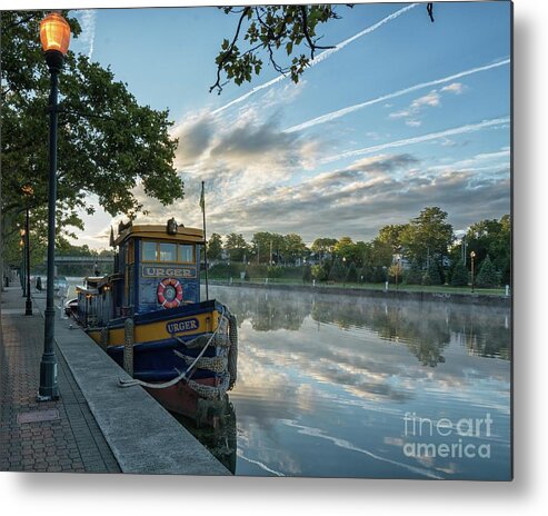 Nys Canal System Metal Print featuring the photograph Urger by Frank Kapusta