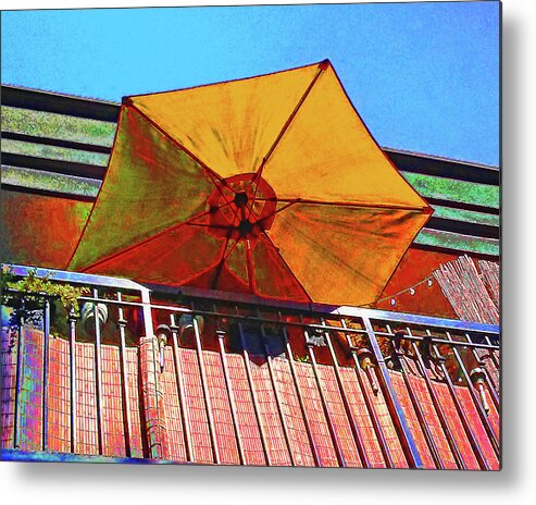 Umbrella Metal Print featuring the photograph Umbrella Fantasy by Andrew Lawrence