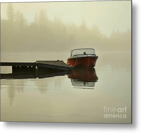 Vintage Boat Metal Print featuring the photograph Vintage Boat by Steve Brown