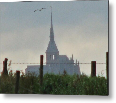 Mont St. Michel Metal Print featuring the photograph Mont St Michel by Mary Ellen Mueller Legault