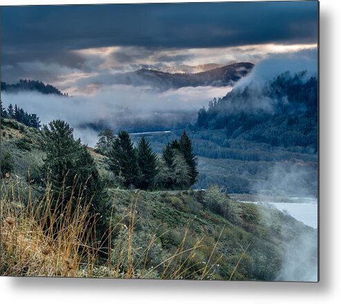 Redwood National Park Metal Print featuring the photograph Morning at Klamath River Overlook #1 by Greg Nyquist