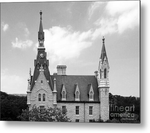 American Metal Print featuring the photograph Northwestern University University Hall by University Icons