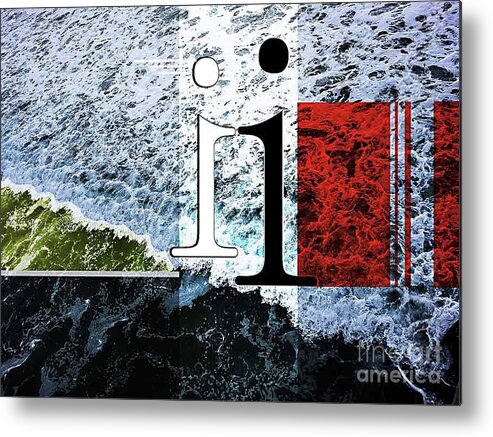 Abstract Metal Print featuring the photograph Reaching by Fei A