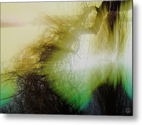 Nature Metal Print featuring the digital art Reflection #1 by Gun Legler