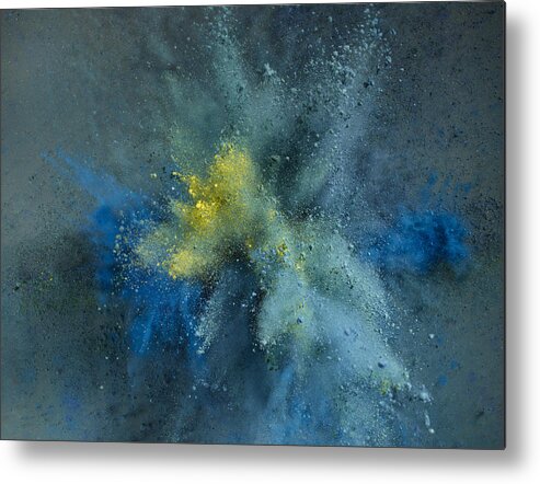 Hinduism Metal Print featuring the photograph Powder Explosion #12 by Sunny