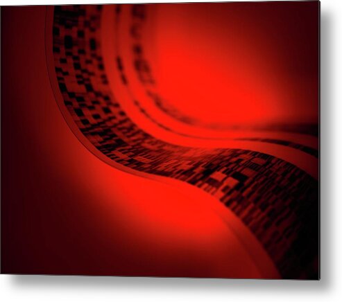 Dna Metal Print featuring the photograph Dna Research #15 by Tek Image