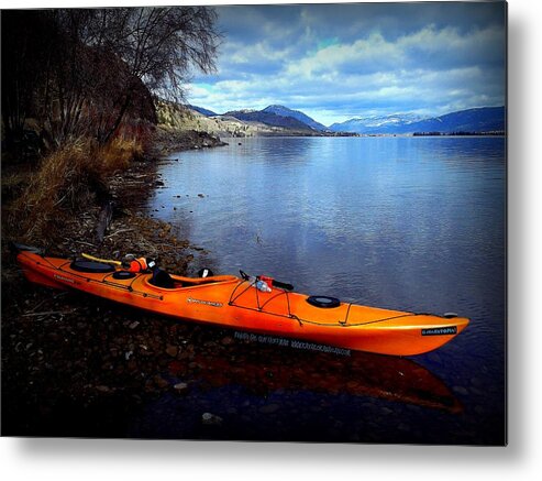 Kayaking Metal Print featuring the photograph Banburrygreen #2 by Guy Hoffman