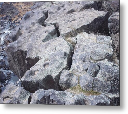  Metal Print featuring the photograph Gorge Edge #2 by Angela Stout