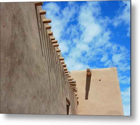 San Francisco De Asis Metal Print featuring the photograph San Francisco de Asis Mission Church #2 by Gia Marie Houck