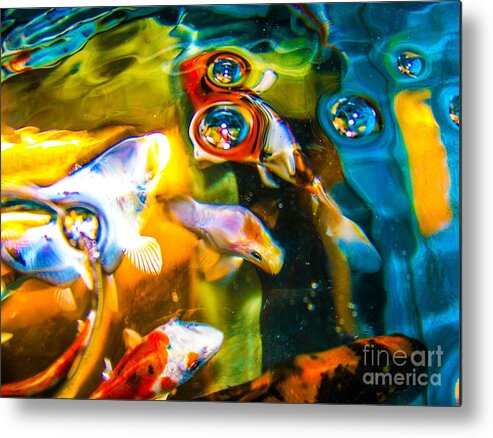  Metal Print featuring the photograph Water Art #2 by Gerald Kloss