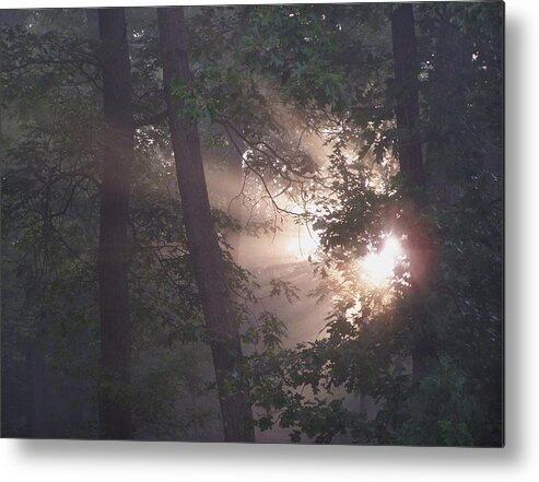 Sunrise Metal Print featuring the photograph A New Day by Lila Mattison