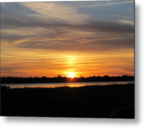 Sunset Metal Print featuring the photograph A Sweet Closure to Day by Joetta Beauford
