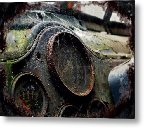 Wall Decor Metal Print featuring the photograph Abandoned by Micki Findlay