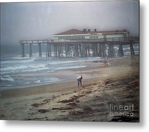 Fine Art Metal Print featuring the photograph After the Hurricane by Patricia Griffin Brett