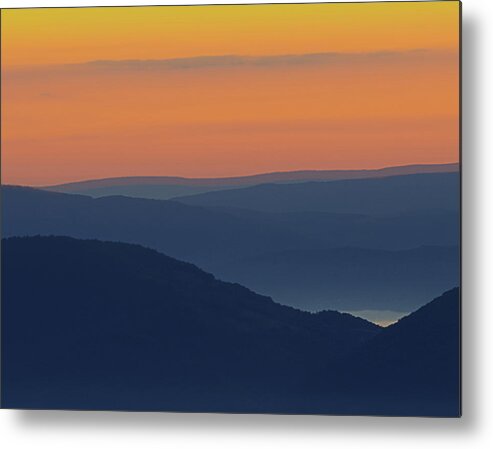 Allegheny Mountain Metal Print featuring the photograph Allegheny Mountain Morning by Michael Donahue