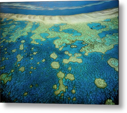 Archipelago Metal Print featuring the photograph An Aerial View Of The Islands Of The by Mint Images - Art Wolfe