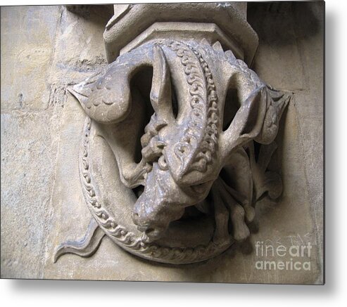 Dragon Metal Print featuring the photograph Angry Dragon by Denise Railey