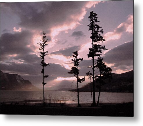Sunset Metal Print featuring the photograph Anniversary Afternoon by Kathy Bassett