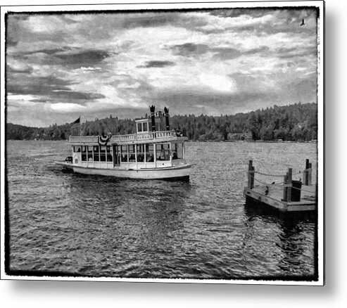 Paddlewheel Boat Metal Print featuring the photograph Arrowhead Queen Paddlewheel Boat by Glenn McCarthy Art and Photography
