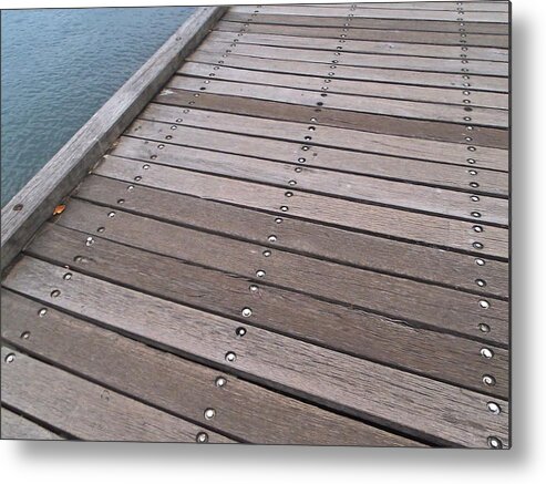 Aruba Metal Print featuring the photograph Aruba Boardwalk by Curtis Krusie