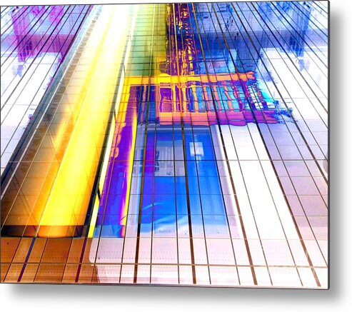 Architecture Metal Print featuring the photograph Astral Doorways II by Steed Edwards