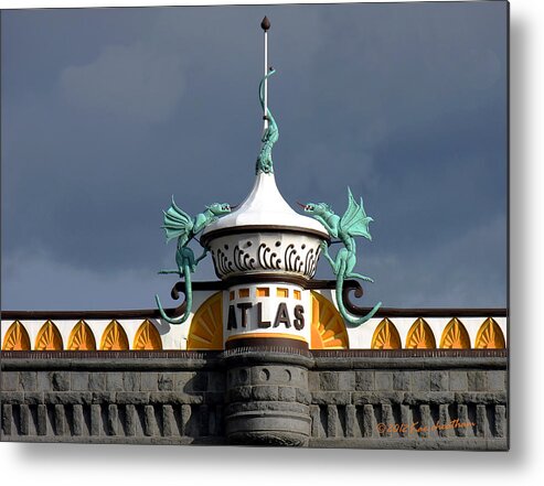 Architecture Metal Print featuring the photograph Atlas Building by Kae Cheatham