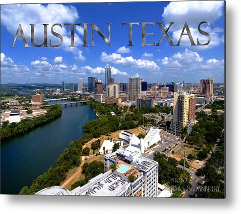 Austin Metal Print featuring the photograph Austin Texas by James Granberry