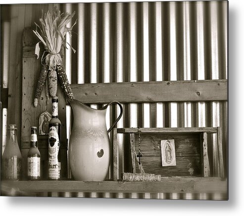 Barn Metal Print featuring the photograph Barn Altar by Kim Pippinger