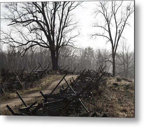 Dirt Road Metal Print featuring the photograph Battlefield Trail by Andy Smetzer