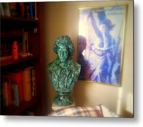 Beethoven's Corner Metal Print featuring the photograph Beethoven's Corner by Glenn McCarthy Art and Photography