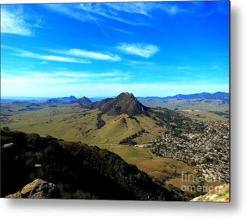 Mountains Metal Print featuring the photograph Bishops Peak and her Sisters by Paul Foutz