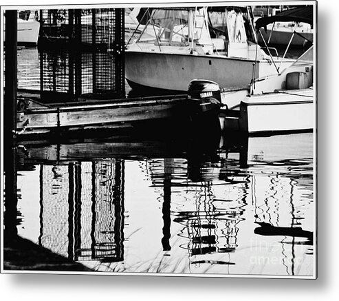 Boat Metal Print featuring the photograph Boat Harbor Rhapsody by Carol F Austin