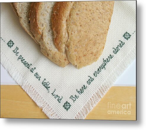 Blessing Metal Print featuring the photograph Bread of Life by Ann Horn