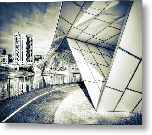 Adelaide Metal Print featuring the photograph Bridge by Wayne Sherriff