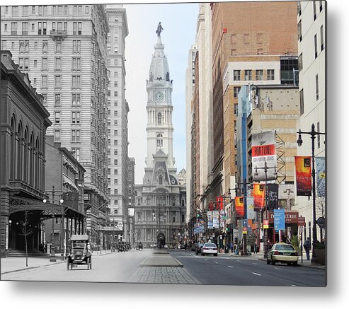 Philadelphia Metal Print featuring the photograph Broad and Locust by Eric Nagy