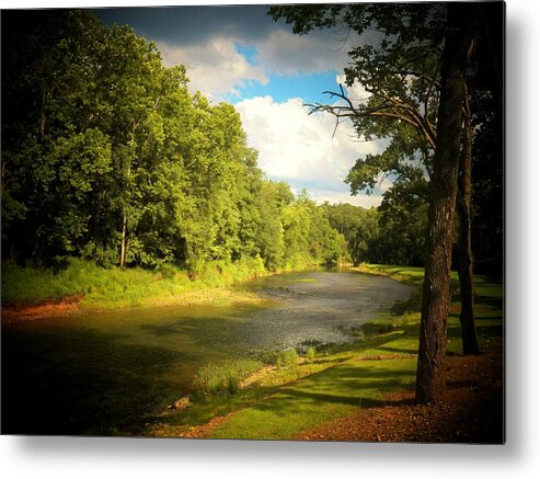 Cacapon River Metal Print featuring the photograph Cacapon River in W VA by Joyce Kimble Smith