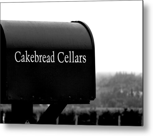 Napa Metal Print featuring the photograph Cakebread Cellars by Jeff Lowe