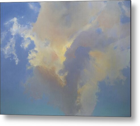 Cloud Metal Print featuring the painting Celina Evening SOLD by Cap Pannell