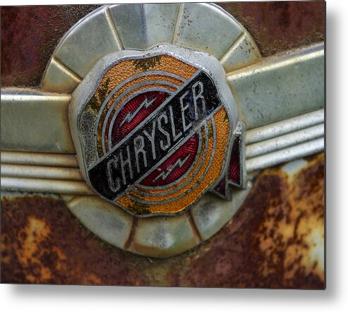 Car Metal Print featuring the photograph Chrysler by Jean Noren