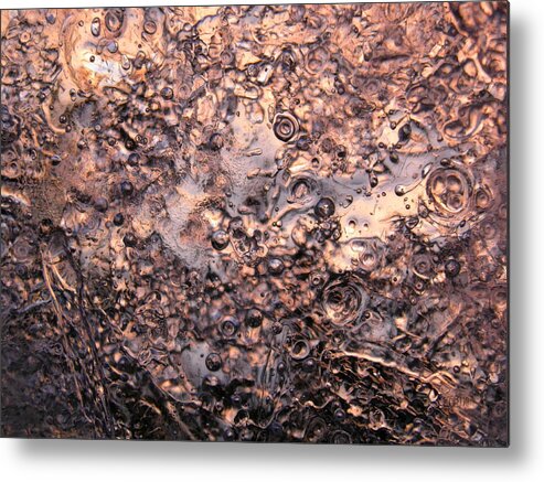 Melting Metal Print featuring the photograph Circles of Life 2 by Sami Tiainen
