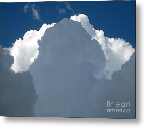 Cloud Layers 1 Metal Print featuring the photograph Cloud Layers 1 by Robert Birkenes