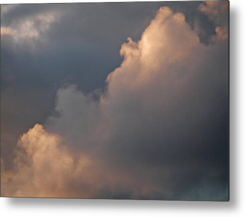 Sky Clouds Metal Print featuring the photograph Cloud Study 2 by Laurie Stewart