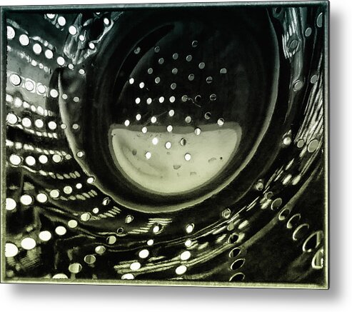 Colander Metal Print featuring the photograph Colander by Jessica Levant