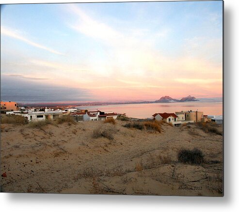 Backdrop Metal Print featuring the photograph Colonas La Hacienda by Dick Botkin