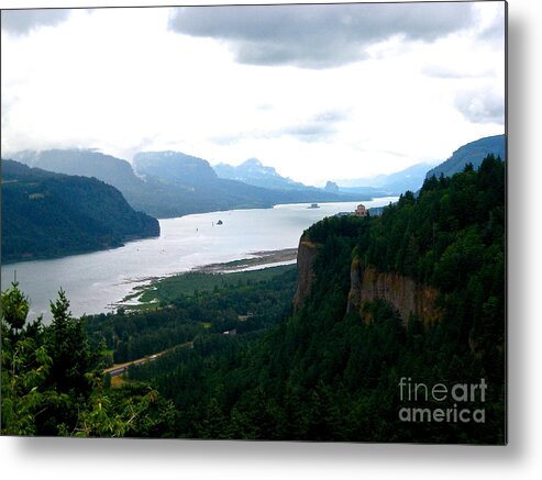 Columbia River Metal Print featuring the photograph Columbia River by Brad Gravelle