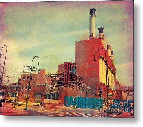 Consolidated Edison Company Of New York Metal Print featuring the photograph Consolidated Edison Company of New York by Beth Ferris Sale