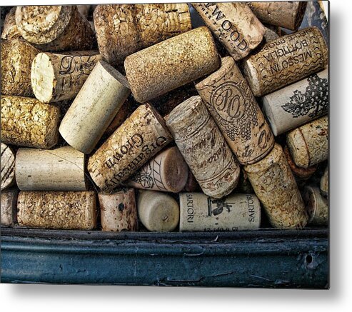 Corks Metal Print featuring the photograph Corks by Don Margulis