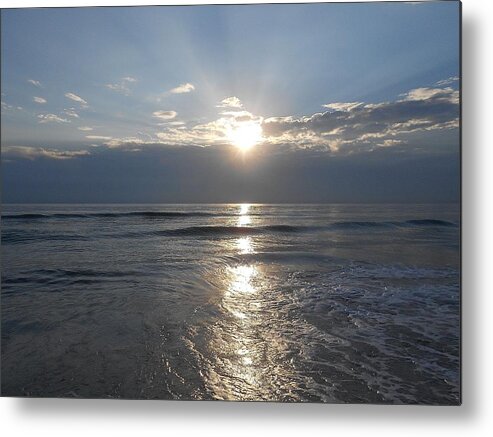 Sunrise Metal Print featuring the photograph Cosmic Dance by Sheila Silverstein