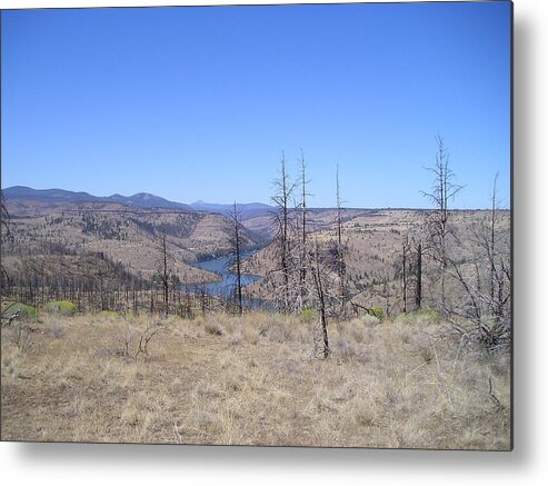 Landscape Metal Print featuring the photograph Countryside by Heather L Wright